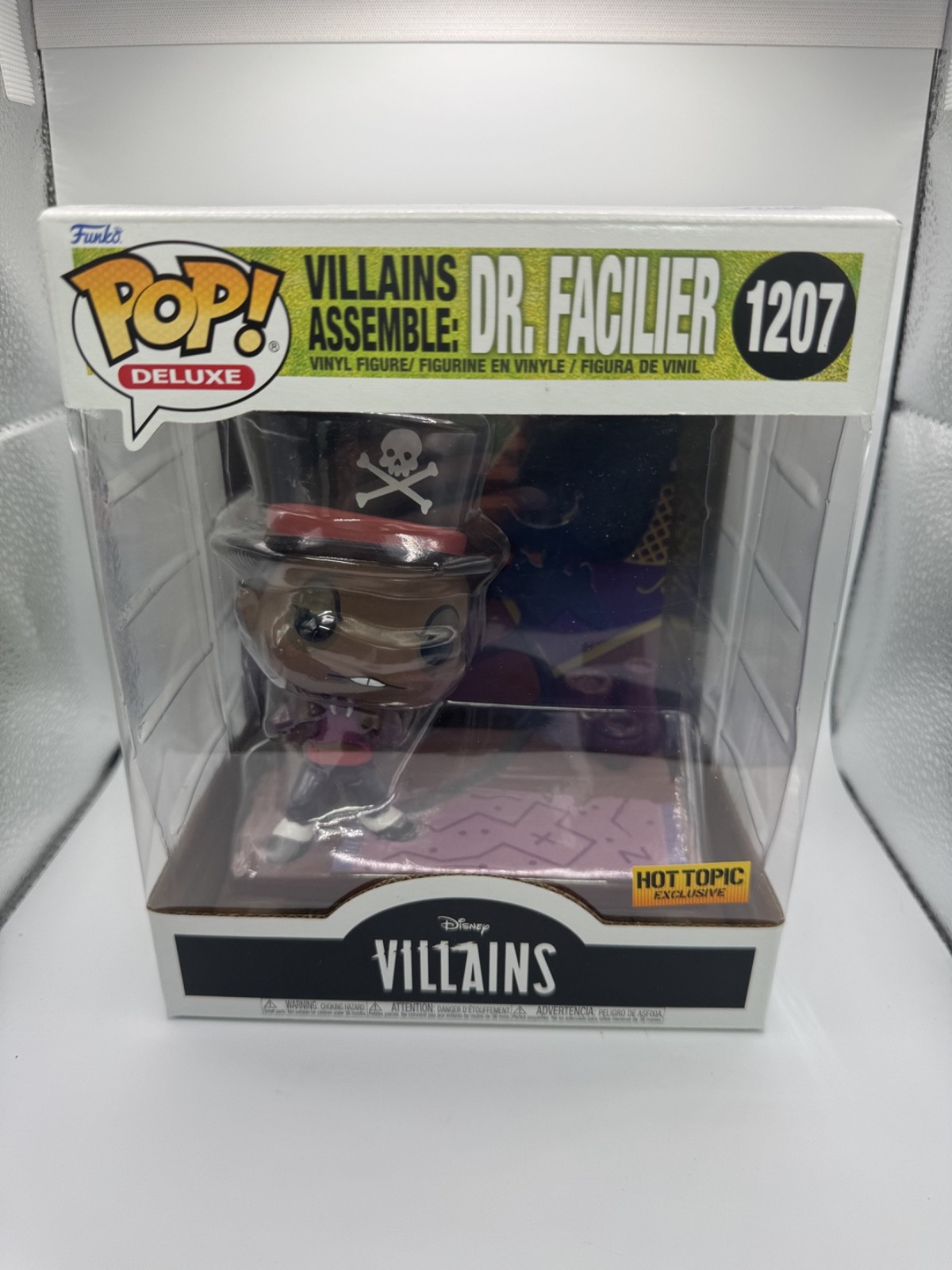 Funko Pop Disney Dr. Facilier #1207 The Princess and the Frog Vinyl Figure