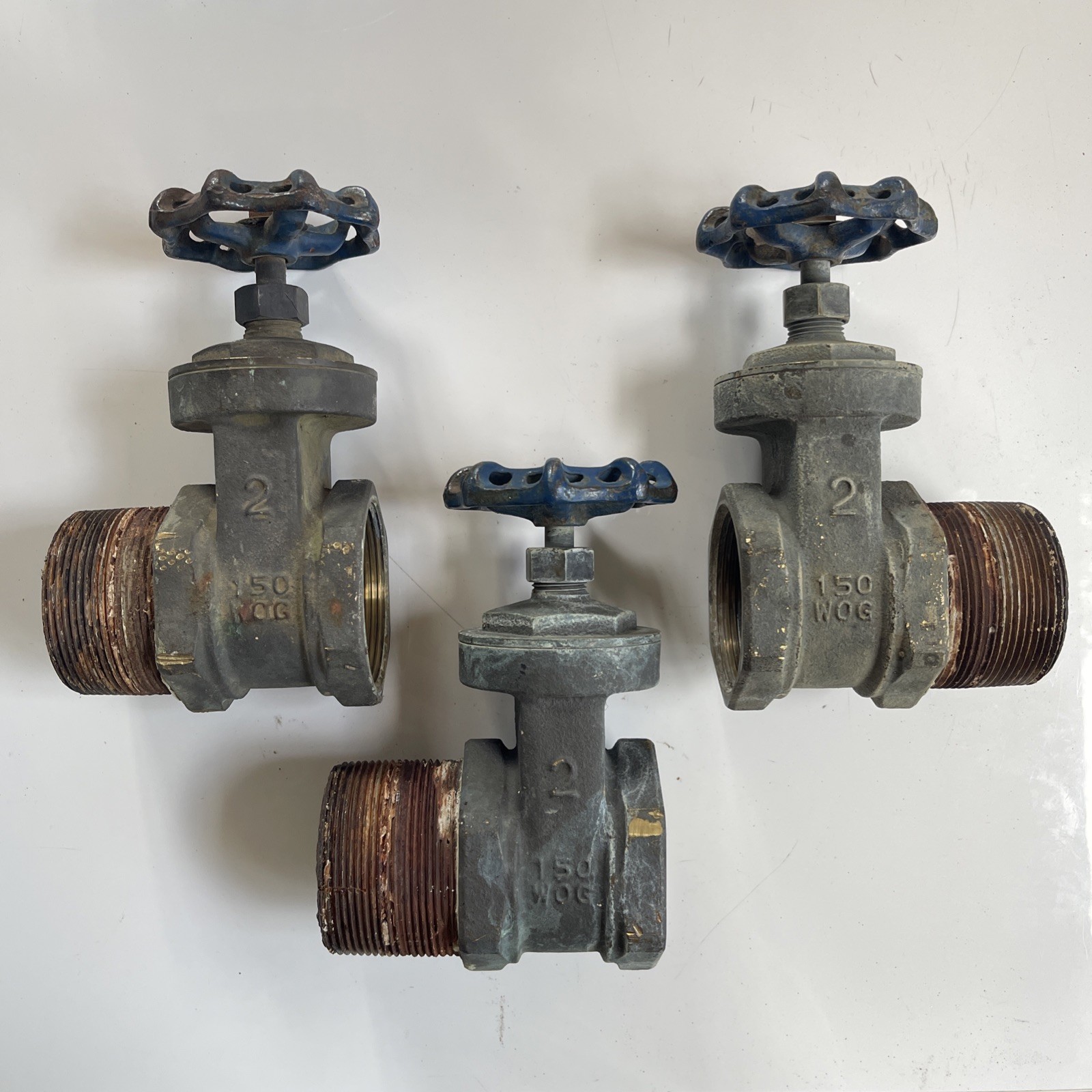 X3 2" Threaded Brass Gate Valve 150 PSI WOG