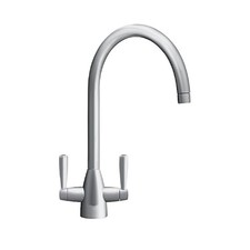 Franke Eiger Dual Lever Monobloc  Kitchen Mixer Tap - Steel 115.0049.990