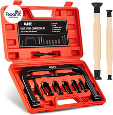 Valve Spring Compressor, 10Pcs Valve Spring Removal Tool with Solid C Clamp, 5Pc