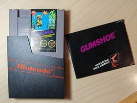 Gumshoe Nintendo NES Pal A GBR/ITA scatola e libretto francesi a marchio BANDAI