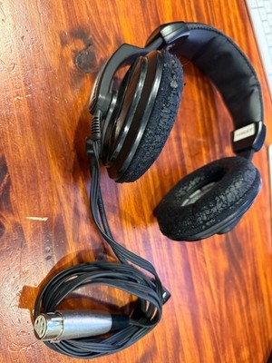 NOT WORKING Production Intercom HS33 Double-Muff Intercom Headset