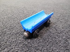 Thomas Friends Wooden Railway Barrel Car Blue Cargo Tender Train Car