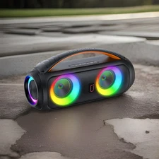 JYX D16-T Portable Bass Bluetooth Speaker (2 Microphones)