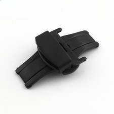 Brushed Solid Stainless Steel Watch Buckle Butterfly Clasp 12 14 16 18 20 22mm