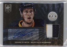 2013 Totally Certified Rookie Platinum Gold 5/10 Mark Pysyk #225 Patch Auto b8j