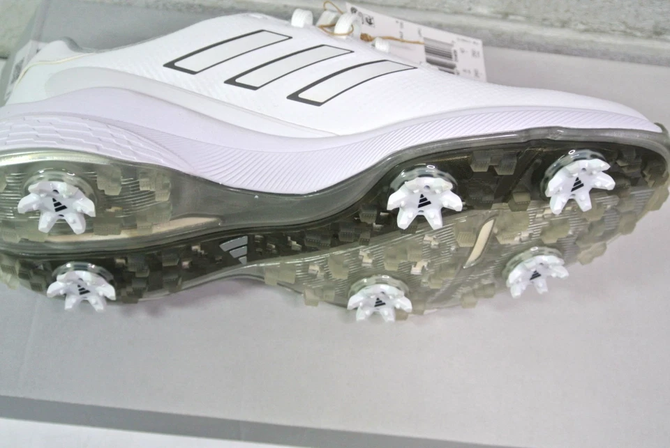 Туфли для гольфа Adidas ZG23 - GW1177 белые/серые/серебристые мужские размер 8 1/2 M - Изображение 3 из 4