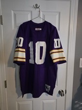 Authentic Mitchell & Ness 1975 Fran Tarkenton Minnesota Vikings Jersey Sz 48 XL 