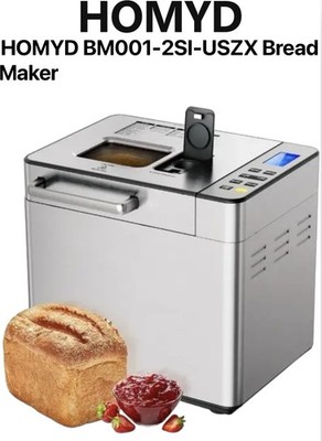 HOMYD Automatic Bread Maker 2LB Capacity