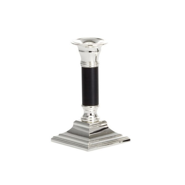 Versilberter Kerzenleuchter 15 Cm KerzenstäNder Kerzenhalter Leuchter Silber-image