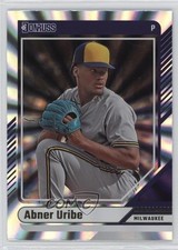 2024 Panini Donruss Laser Abner Uribe #37 g1d