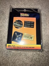 Back to the Future Funko Enamel Pin Set 35th Anniversary Limited Edition 500 NEW