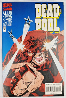 Deadpool #2 1994 NM- Marvel Solo Series 1st App Danny Peyer Churchill Waid