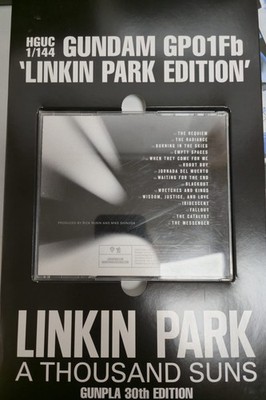 Linkin Park A Thousand Suns Gundam GP01Fb Gunpla Model Kit 30th