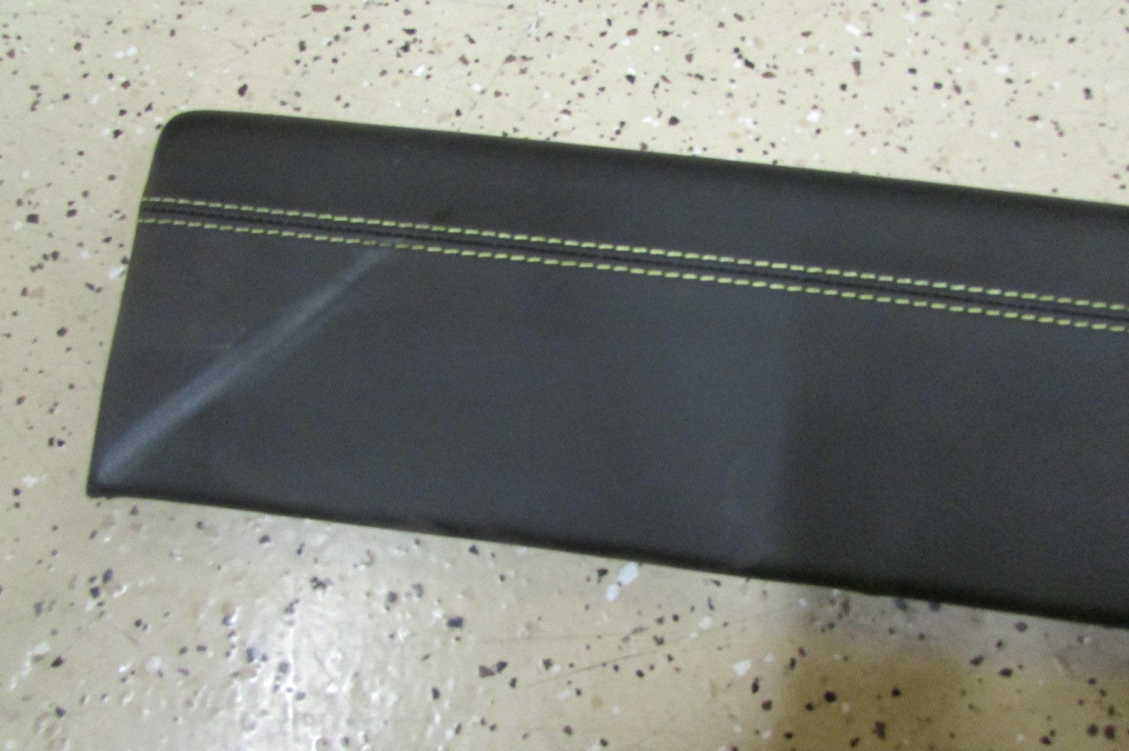 Ferrari 360, Lower Rear Window Trim, Black Leather, Used 63580800