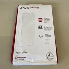 DMG BOX / Zagg Invisible Shield Glass Elite iPhone 13/13Pro 