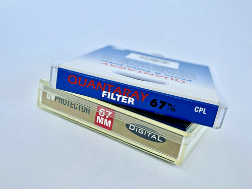 QUANTARAY 2PACK 67MM FILTER (UV PROTECTOR + CIRCULAR POLARIZER) EXCELLENT+++ - Picture 8 of 8