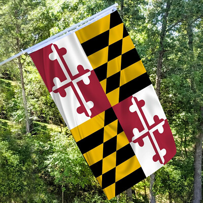 3x5 Maryland Flag 3'x5' House Banner grommets super polyester 100D