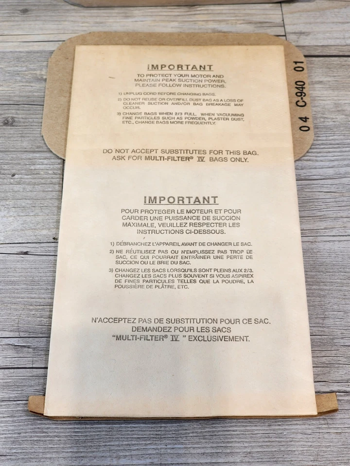 19 DVC Multi-Filter Vacuum Bags for Electrolux - Image 3 of 4