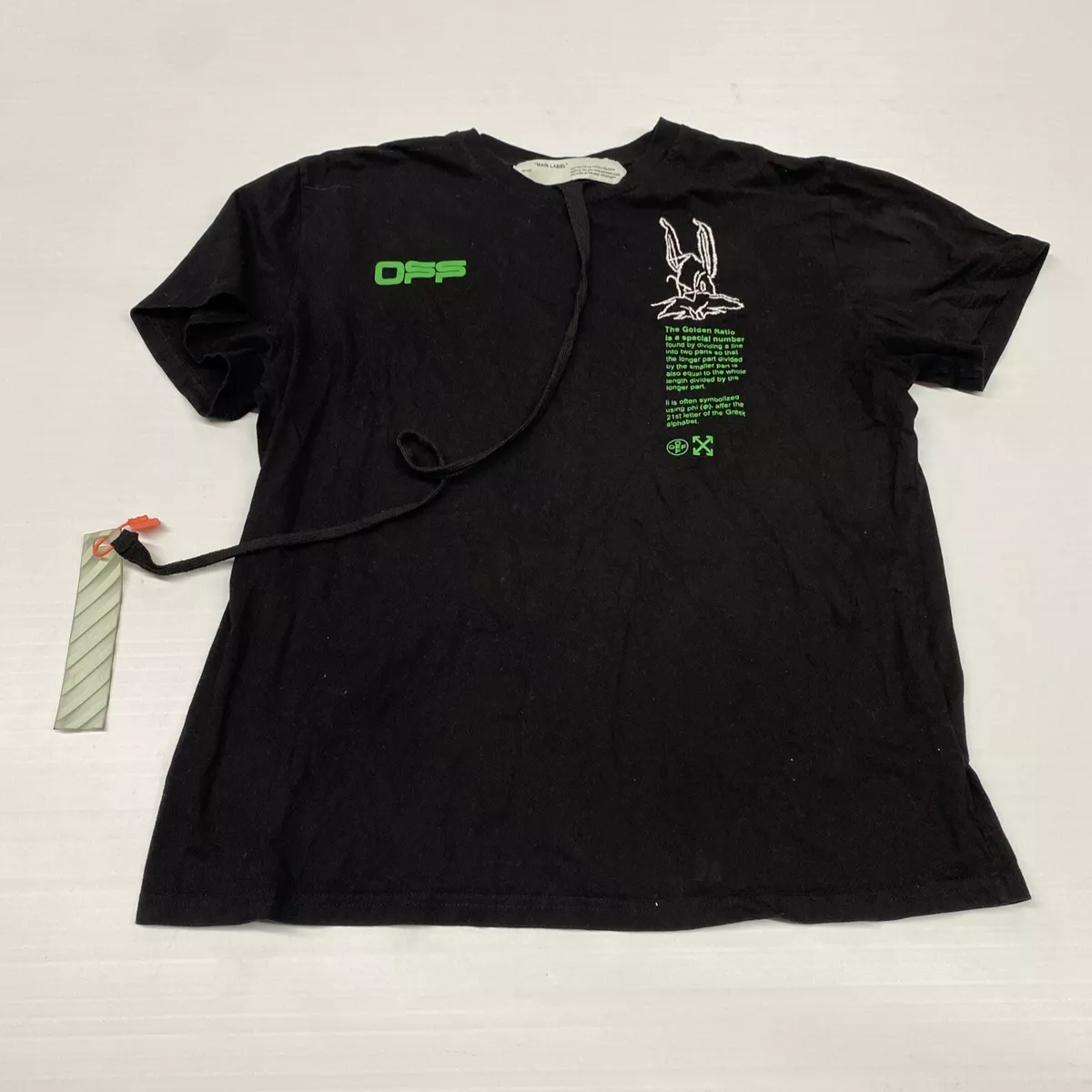Rare 2013 Main Label Off-White 0SS Size M Men's t-shirt | eBay