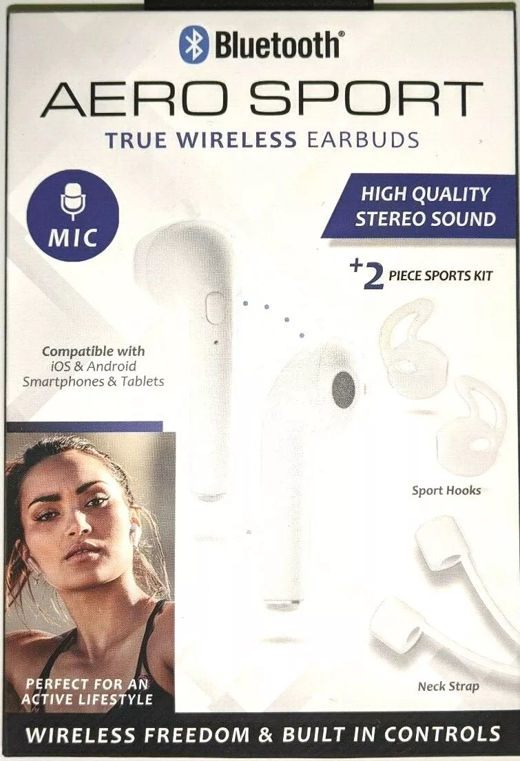 Aero sport true wireless bluetooth earbuds sales