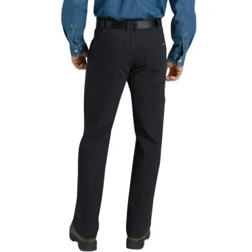 NUEVO Genuino Dickies Hombre NEGRO Peto Jean Calce Regular Pantalones Flexibles 44 pulgadas x 30 pulgadas Foto 2 de 4