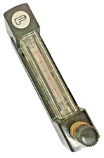 FISCHER & PORTER Model 3135/8211 Air Flow Meter / Rotatmeter / Purge 2.5 SCFH