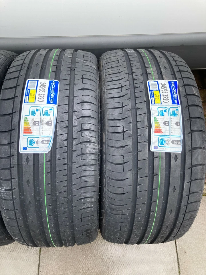 2 X 245/35ZR20 95Y XL ACCELERA TYRES 245 35 20 EXTRA LOAD 245/35R20 95Y