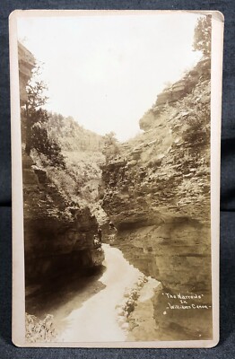 Narrows Williams Canon Colorado CO Antique Albumen Card Mounted Photograph Pic
