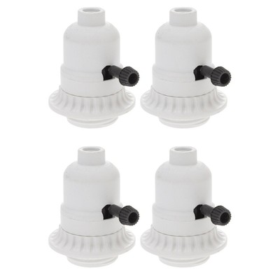 4 Pcs E27 Wand Lampe Halter E26 Buchse Birne Buchse E27 Lampe Buchse