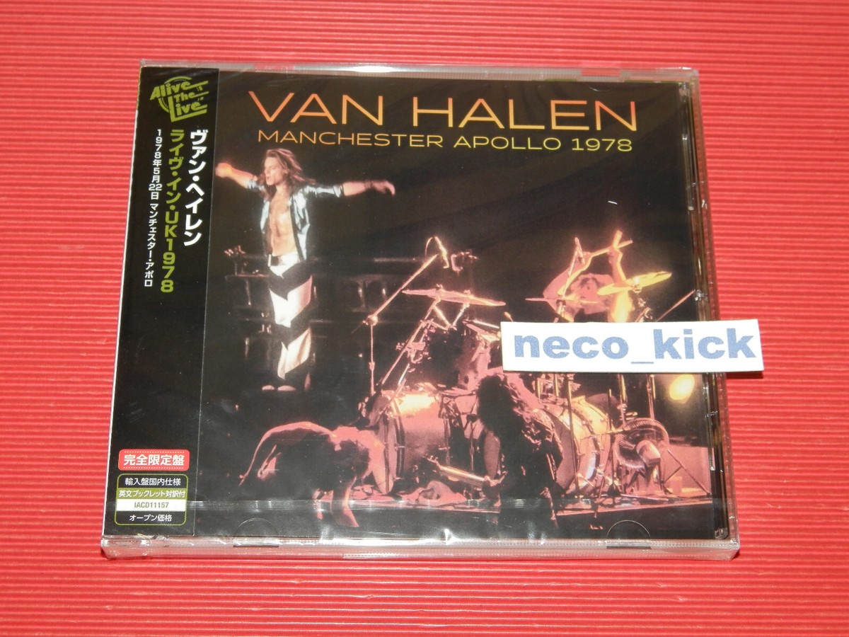 4BT VAN HALEN LIVE MANCHESTER APOLLO 1978 MAY.22ND JAPAN CD | eBay