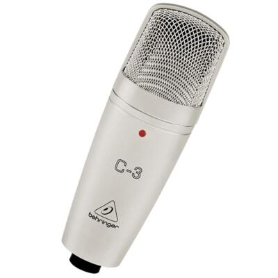 BEHRINGER Kondensatormikrofon C-3 Gesang Instrument Richtwirkung Wechsel   C3/B