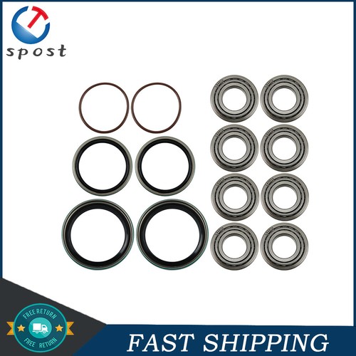 Fit For Polaris Sportsman Worker 335 400 500 Front Wheel Bearings & Seals Kit - Picture 2 of 10