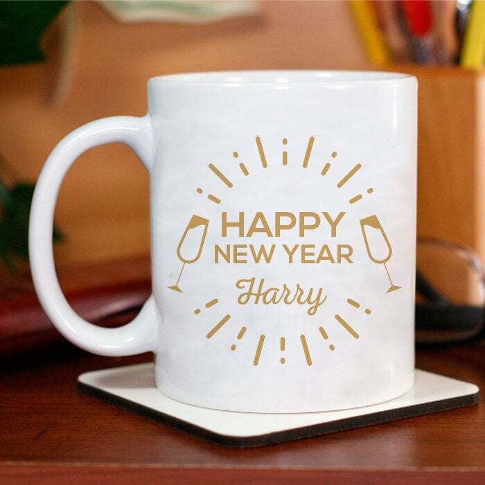 New Years Eve Decorations 2021 Happy New Year Mug Personalized Coffee Mug New