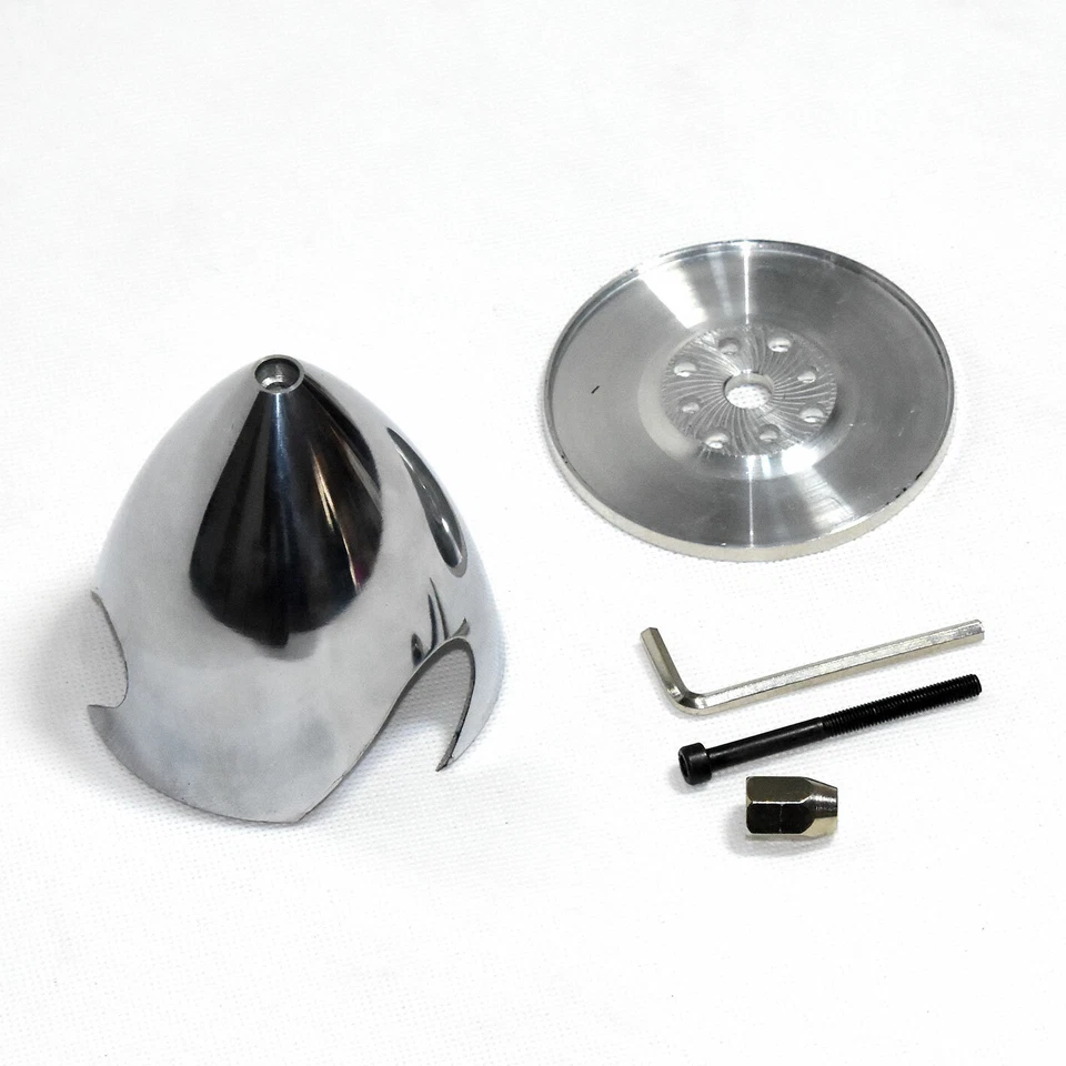 3 Bladed 2.75in /70mm Aluminum Spinner for Gas Engine Power RC Model Airplane - Image 4 of 4