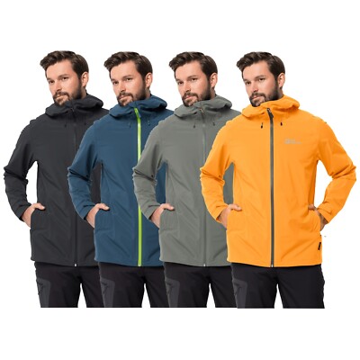 JACK WOLFSKIN HIGHEST PEAK JACKET M Herren Regenjacke Jacke Outdoor 1115131