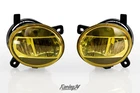 LED Fog Lights Set Yellow Clear Compatible With Audi A4 B8 Sedan Avant