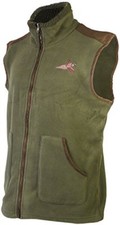 Mens Pheasant / Plain Country Sports Fleece Gilet Shooting Hunting Vest