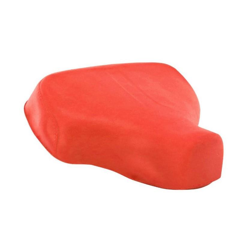 Couvre-selle Peugeot 103 rouge pour balades vintage et trajets quotidiens