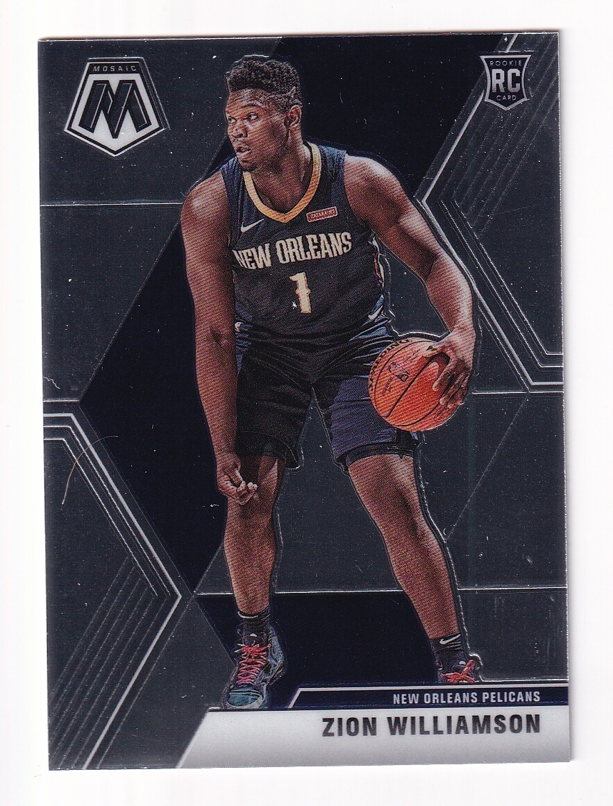 Zion Williamson 2019-20 Panini Mosaic RC Rookie 209 New Orleans Pelicans |  eBay
