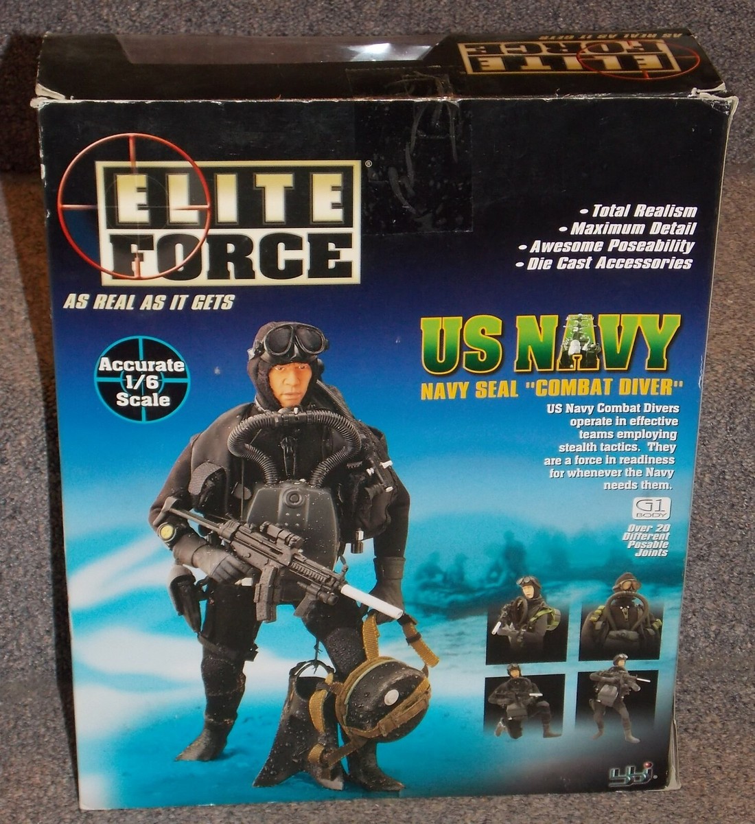 ミリタリー bbi 1/6 ELITE FORCE US NAVY SEAL Team8 BBi 12
