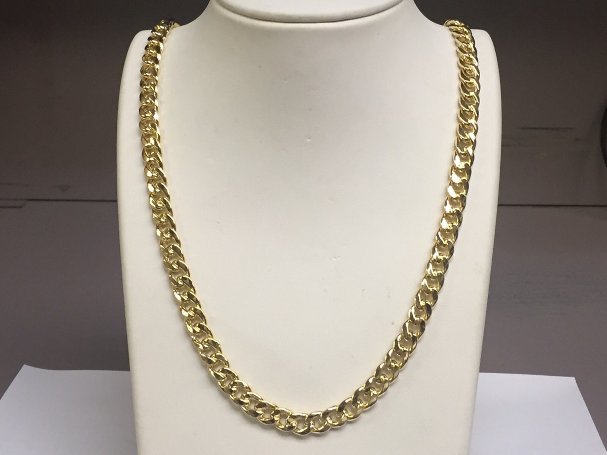 14k Yellow Gold Miami Cuban Curb Link 20