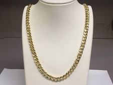 14k Yellow Gold Miami Cuban Curb Link 20" 8 mm 40 Grams chain/Necklace