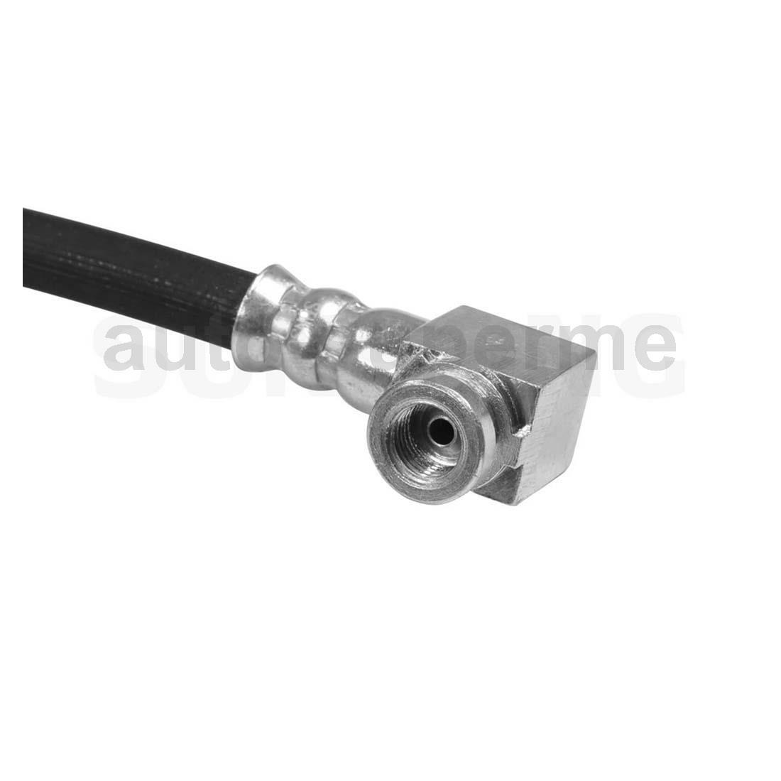 2x Brake Hose Line Front For Plymouth Grand Voyager 3.0L 1988-1989
