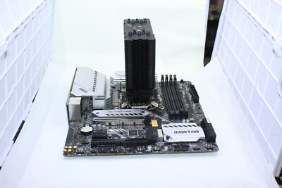 MSI B460M Mortar Motherboard with i7-10700 Processor | LGA1200 Gaming Desktop Co