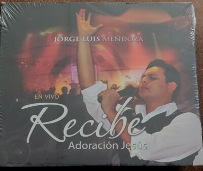 Jorge Luis Mendoza En Vivo Recibe Adoración Jesús CD New
