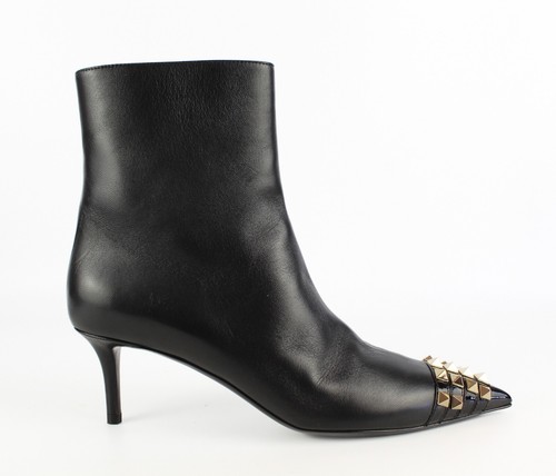 Bottines en cuir neuves Valentino Garavani Rockstud, 37 euros - Photo 8/23