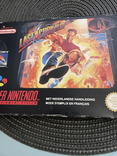 Last Action Hero FAH Super Nintendo Complet Boite Notice - Photo 5/19