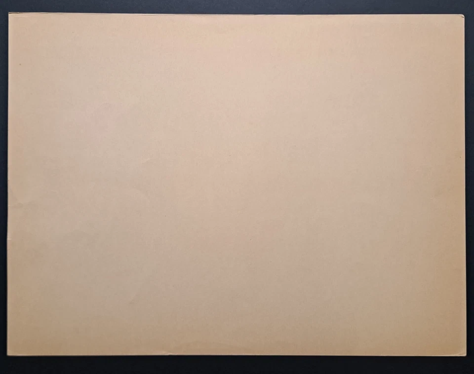 1937/38 Boston Bruins Team Issued Oversized Photo With Envelope Vintage NHL - Image 2 of 4