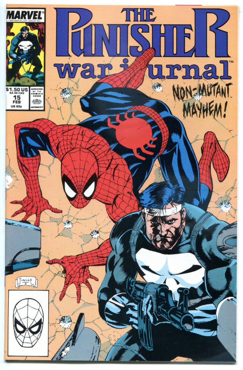 PUNISHER WAR JOURNAL #12 13 14 15, NM, Jim Lee, Spider-Man, more